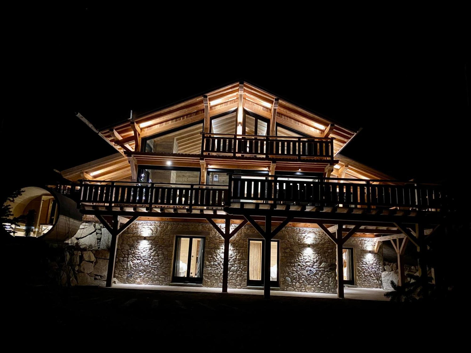 Chalet Aguila - Jacuzzi Et Sauna Panoramique - Construit En 2023 Bolquere Pyrenees 2000 Exterior foto