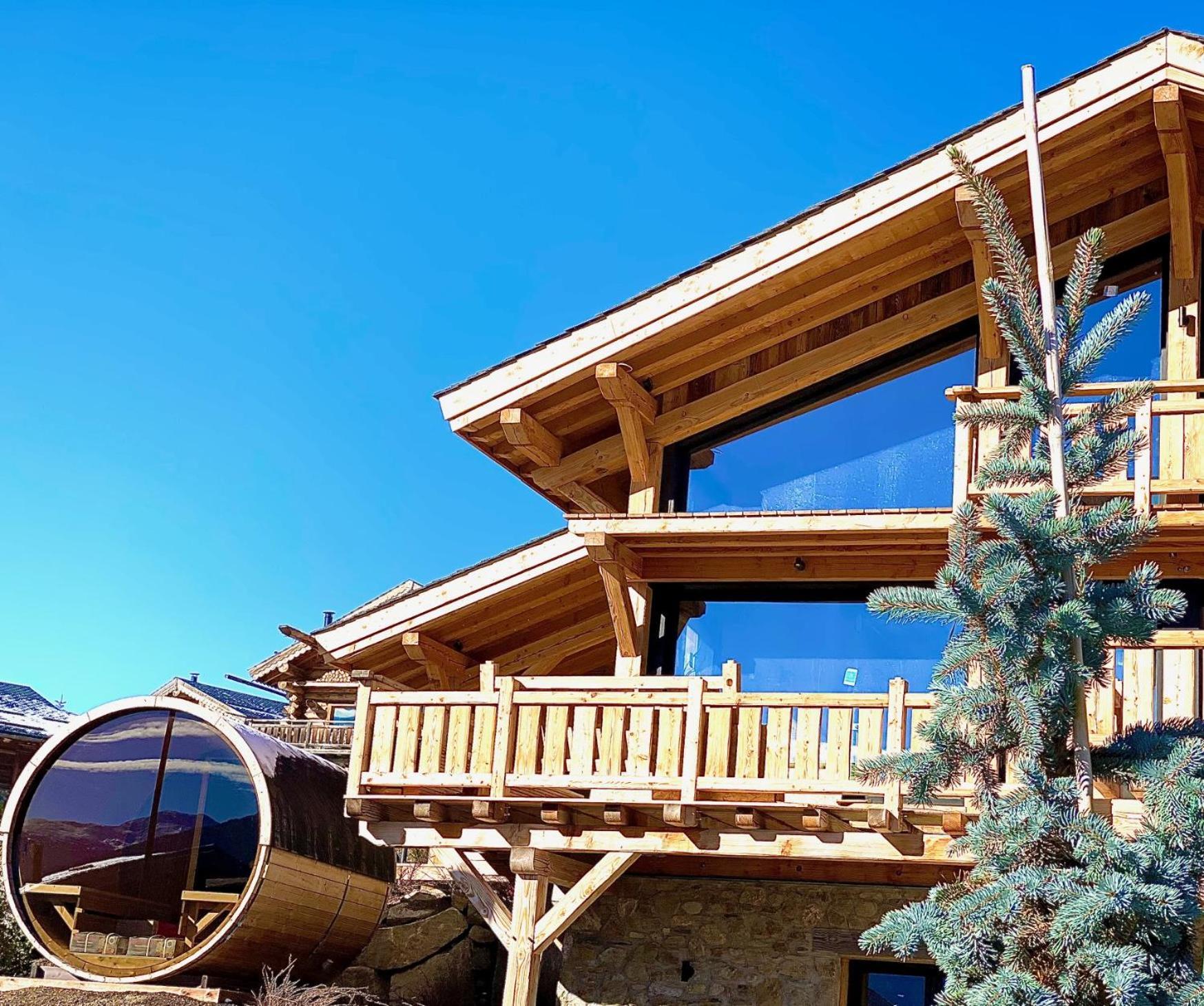 Chalet Aguila - Jacuzzi Et Sauna Panoramique - Construit En 2023 Bolquere Pyrenees 2000 Exterior foto