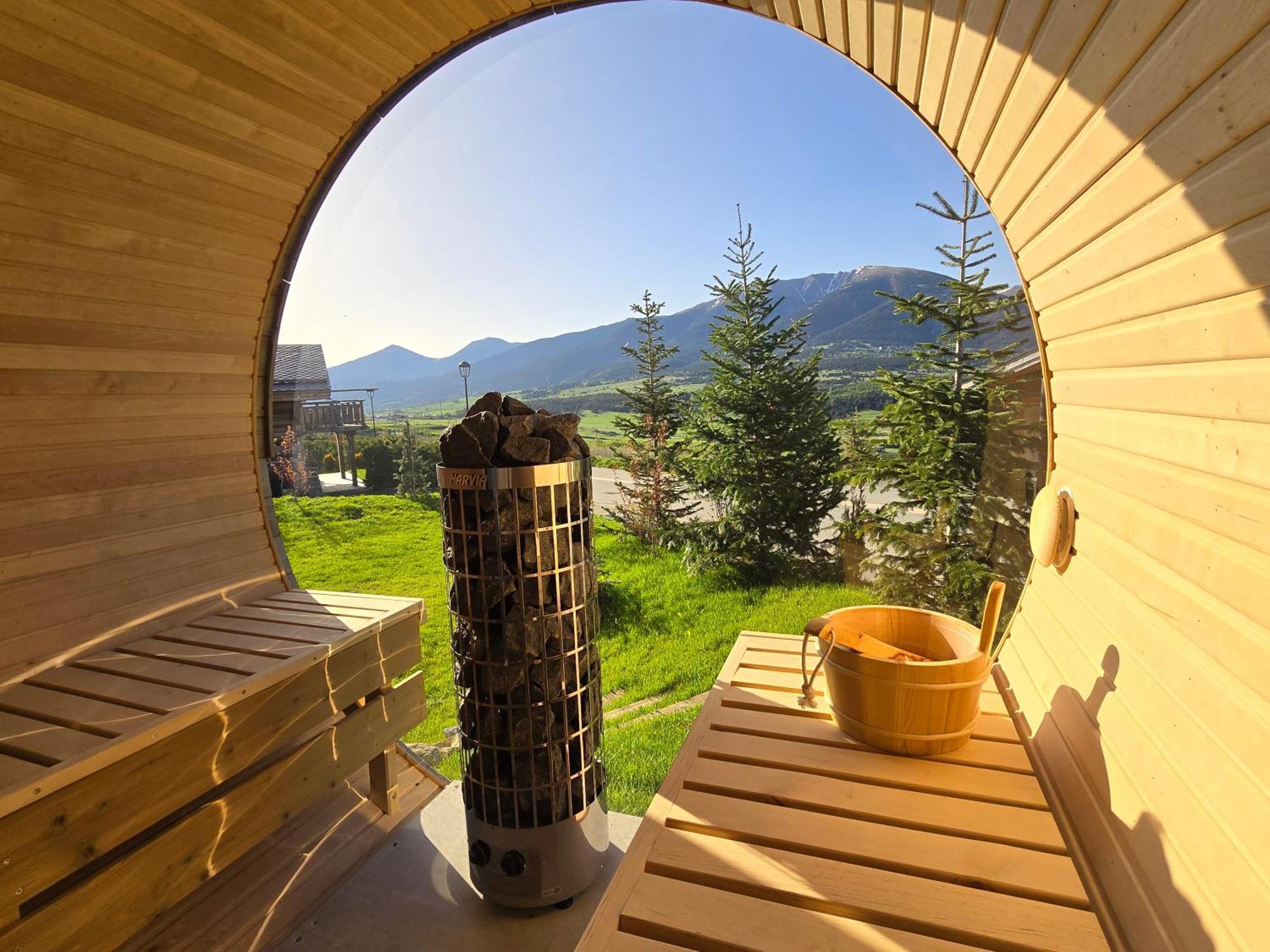 Chalet Aguila - Jacuzzi Et Sauna Panoramique - Construit En 2023 Bolquere Pyrenees 2000 Exterior foto